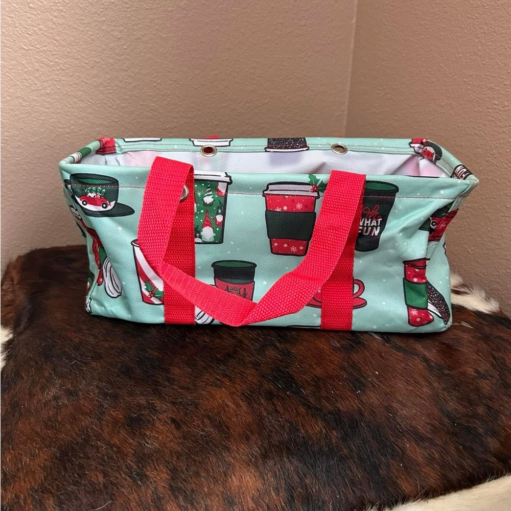 Thirty- One holiday café tiny tote